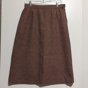 Vintage Pendleton Wool Skirt 12